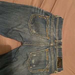 Buckle Black Skinny jeans